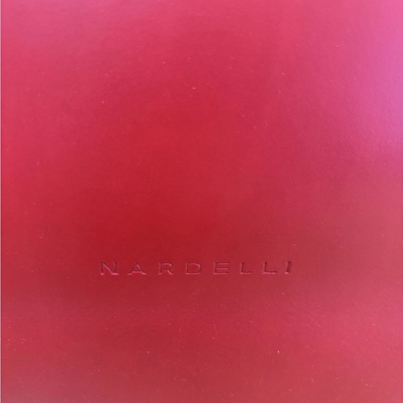 Nardelli Red Leather Tote Bag - Picture 7 of 7